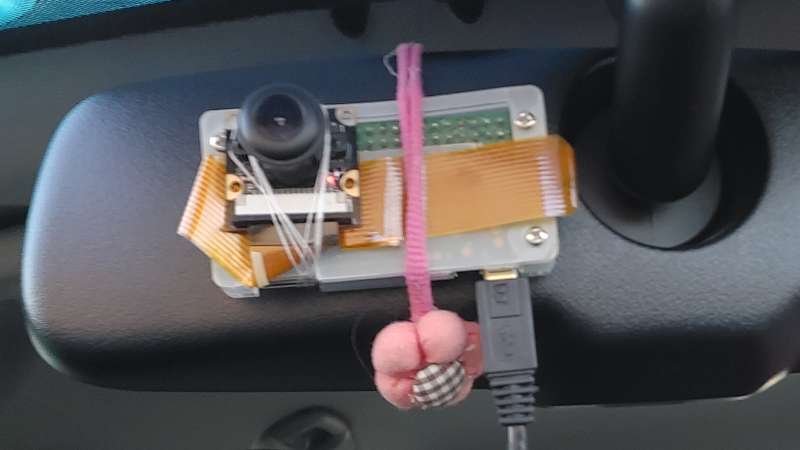 raspberry pi dash camera